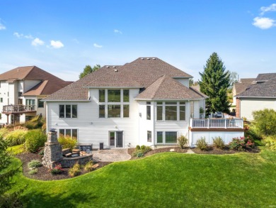 Views on Views await you with this stunning 2 story on the 11th on Chestnut Hills Golf Club in Indiana - for sale on GolfHomes.com, golf home, golf lot