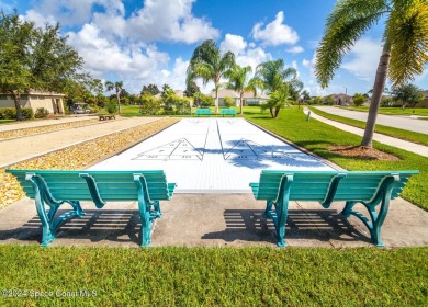 Welcome to this charming 3-bedroom, 2-bathroom villa located in on Viera East Golf Club in Florida - for sale on GolfHomes.com, golf home, golf lot