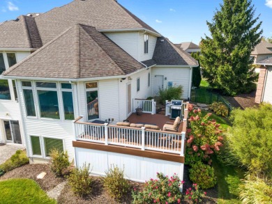 Views on Views await you with this stunning 2 story on the 11th on Chestnut Hills Golf Club in Indiana - for sale on GolfHomes.com, golf home, golf lot