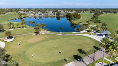 Welcome to this charming 3-bedroom, 2-bathroom villa located in on Viera East Golf Club in Florida - for sale on GolfHomes.com, golf home, golf lot