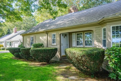 Set on a picturesque corner lot overlooking the Bass River Golf on  in Massachusetts - for sale on GolfHomes.com, golf home, golf lot