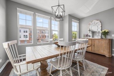 Welcome to this beautifully upgraded 3-bedroom, 3-story CORNER on Seven Bridges Golf Club in Illinois - for sale on GolfHomes.com, golf home, golf lot