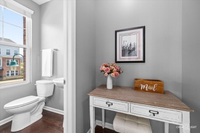 Welcome to this beautifully upgraded 3-bedroom, 3-story CORNER on Seven Bridges Golf Club in Illinois - for sale on GolfHomes.com, golf home, golf lot