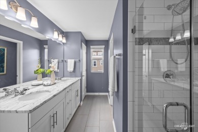 Welcome to this beautifully upgraded 3-bedroom, 3-story CORNER on Seven Bridges Golf Club in Illinois - for sale on GolfHomes.com, golf home, golf lot