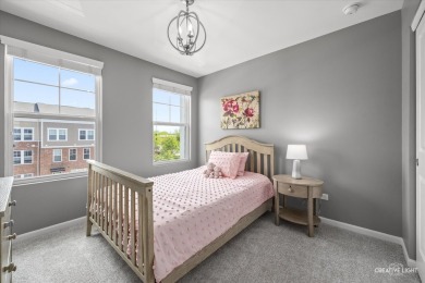 Welcome to this beautifully upgraded 3-bedroom, 3-story CORNER on Seven Bridges Golf Club in Illinois - for sale on GolfHomes.com, golf home, golf lot