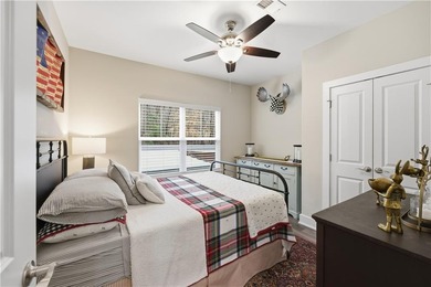 Recently built in 2024, this like new home is close to the North on The Highlands Course at Lake Arrowhead in Georgia - for sale on GolfHomes.com, golf home, golf lot