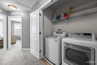 Welcome to this beautifully upgraded 3-bedroom, 3-story CORNER on Seven Bridges Golf Club in Illinois - for sale on GolfHomes.com, golf home, golf lot