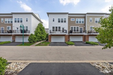Welcome to this beautifully upgraded 3-bedroom, 3-story CORNER on Seven Bridges Golf Club in Illinois - for sale on GolfHomes.com, golf home, golf lot
