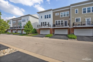 Welcome to this beautifully upgraded 3-bedroom, 3-story CORNER on Seven Bridges Golf Club in Illinois - for sale on GolfHomes.com, golf home, golf lot