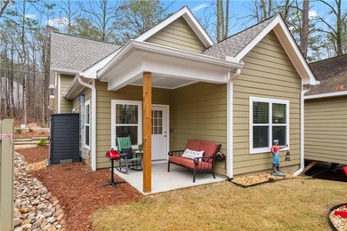 Recently built in 2024, this like new home is close to the North on The Highlands Course at Lake Arrowhead in Georgia - for sale on GolfHomes.com, golf home, golf lot