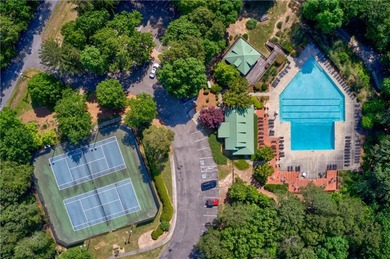 Recently built in 2024, this like new home is close to the North on The Highlands Course at Lake Arrowhead in Georgia - for sale on GolfHomes.com, golf home, golf lot