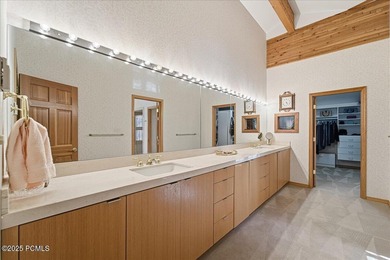 Hidden beneath a canopy of mature trees in Thaynes Canyon Park on Park City Golf Course in Utah - for sale on GolfHomes.com, golf home, golf lot