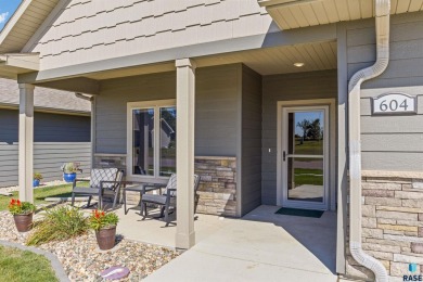 This custom-built 3-bedroom, 2-bath home backs to the 5th hole on The Bridges At Beresford in South Dakota - for sale on GolfHomes.com, golf home, golf lot