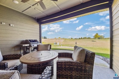 This custom-built 3-bedroom, 2-bath home backs to the 5th hole on The Bridges At Beresford in South Dakota - for sale on GolfHomes.com, golf home, golf lot