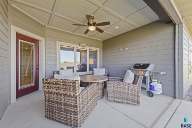 This custom-built 3-bedroom, 2-bath home backs to the 5th hole on The Bridges At Beresford in South Dakota - for sale on GolfHomes.com, golf home, golf lot