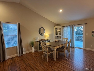 Beautiful custom built 3 bedroom, 2 bath home offers over 2500 on Raintree Country Club in Missouri - for sale on GolfHomes.com, golf home, golf lot