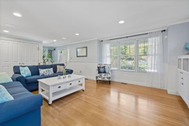 Experience luxury living in this exclusive 3-bedroom, 4-bath on Falmouth Country Club and Golf Courses in Massachusetts - for sale on GolfHomes.com, golf home, golf lot