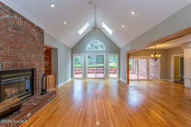 This gorgeous brick home in desirable Pinewild CC is situated on on Pinewild Country Club of Pinehurst in North Carolina - for sale on GolfHomes.com, golf home, golf lot
