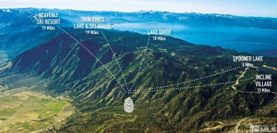 This site is almost a perfect half-acre square -- a fitting on Clear Creek Tahoe in Nevada - for sale on GolfHomes.com, golf home, golf lot