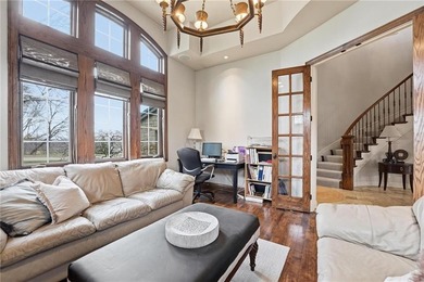 Experience luxury living in this stunning 1.5-story home on The Deuce At the National Golf Club of Kansas City in Missouri - for sale on GolfHomes.com, golf home, golf lot