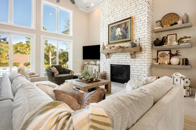 Welcome to this exceptional 2024 all-brick residence, perfectly on DeBordieu Country Club in South Carolina - for sale on GolfHomes.com, golf home, golf lot