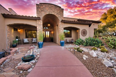 This Santa Barbara inspired 4 BR, 3BA estate at the Catalina on Skyline Country Club in Arizona - for sale on GolfHomes.com, golf home, golf lot