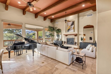 This Santa Barbara inspired 4 BR, 3BA estate at the Catalina on Skyline Country Club in Arizona - for sale on GolfHomes.com, golf home, golf lot