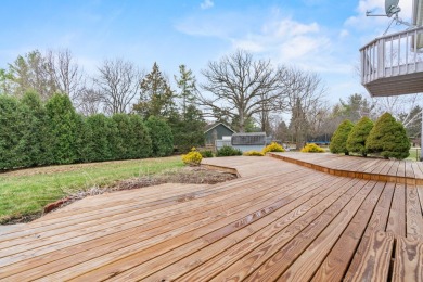 Simply stunning is this breathtaking four-bedroom, two and a on Chapel Hill Country Club in Illinois - for sale on GolfHomes.com, golf home, golf lot
