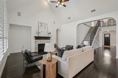 Income-producing property leased at $5,500-month through January on Trophy Club of Dallas in Texas - for sale on GolfHomes.com, golf home, golf lot