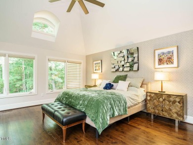 Experience refined living in this custom 4-bdrm/3-bath tucked on The Preserve At Jordan Lake Golf Club in North Carolina - for sale on GolfHomes.com, golf home, golf lot