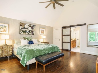 Experience refined living in this custom 4-bdrm/3-bath tucked on The Preserve At Jordan Lake Golf Club in North Carolina - for sale on GolfHomes.com, golf home, golf lot