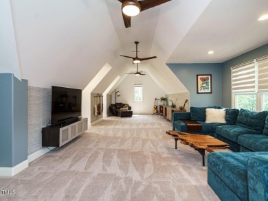 Experience refined living in this custom 4-bdrm/3-bath tucked on The Preserve At Jordan Lake Golf Club in North Carolina - for sale on GolfHomes.com, golf home, golf lot