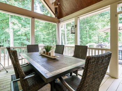 Experience refined living in this custom 4-bdrm/3-bath tucked on The Preserve At Jordan Lake Golf Club in North Carolina - for sale on GolfHomes.com, golf home, golf lot