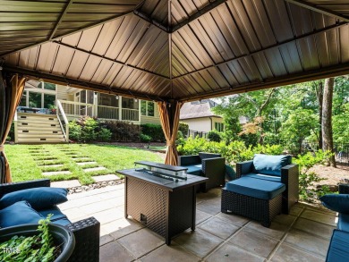 Experience refined living in this custom 4-bdrm/3-bath tucked on The Preserve At Jordan Lake Golf Club in North Carolina - for sale on GolfHomes.com, golf home, golf lot