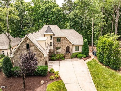 Experience refined living in this custom 4-bdrm/3-bath tucked on The Preserve At Jordan Lake Golf Club in North Carolina - for sale on GolfHomes.com, golf home, golf lot