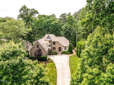 Experience refined living in this custom 4-bdrm/3-bath tucked on The Preserve At Jordan Lake Golf Club in North Carolina - for sale on GolfHomes.com, golf home, golf lot