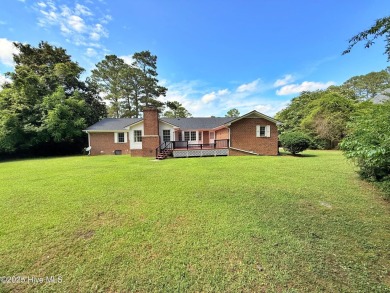 Spacious Brick Home on Nearly One Acre in Sought-After Trent on New Bern Golf and Country Club in North Carolina - for sale on GolfHomes.com, golf home, golf lot