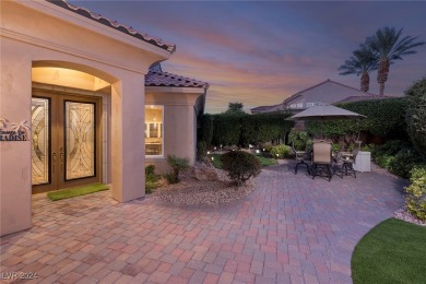 Welcome to this impeccably maintained home situated on a very on South Shore At Lake Las Vegas in Nevada - for sale on GolfHomes.com, golf home, golf lot