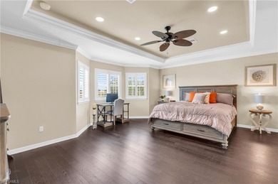 Thoughtfully positioned to capture sunsets over the lake, this on Valencia Golf and Country Club in Florida - for sale on GolfHomes.com, golf home, golf lot