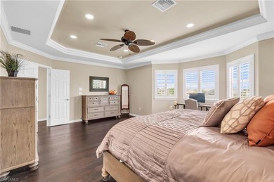 Thoughtfully positioned to capture sunsets over the lake, this on Valencia Golf and Country Club in Florida - for sale on GolfHomes.com, golf home, golf lot