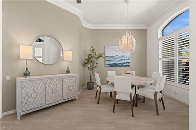 Beautifully positioned within the prestigious Gables at Pelican on Bay Colony Golf Club in Florida - for sale on GolfHomes.com, golf home, golf lot