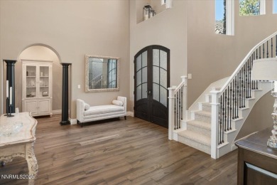Discover refined rustic elegance in this beautifully remodeled on Montreux Golf and Country Club in Nevada - for sale on GolfHomes.com, golf home, golf lot