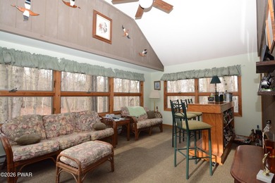 BEAUTIFUL CUSTOM-BUILT LAKE WALLENPAUPACK RANCH! ONE LEVEL on Paupack Hills Golf and Country Club in Pennsylvania - for sale on GolfHomes.com, golf home, golf lot