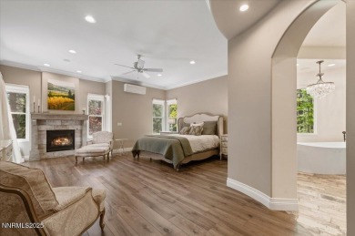 Discover refined rustic elegance in this beautifully remodeled on Montreux Golf and Country Club in Nevada - for sale on GolfHomes.com, golf home, golf lot