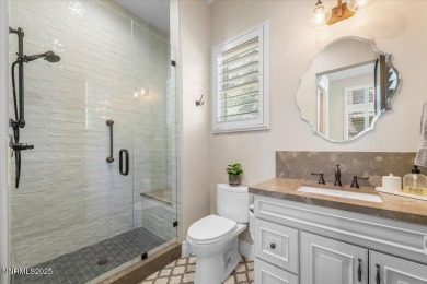 Discover refined rustic elegance in this beautifully remodeled on Montreux Golf and Country Club in Nevada - for sale on GolfHomes.com, golf home, golf lot