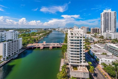 Step into this full-floor penthouse on Miami Beach with on La Gorce Country Club in Florida - for sale on GolfHomes.com, golf home, golf lot