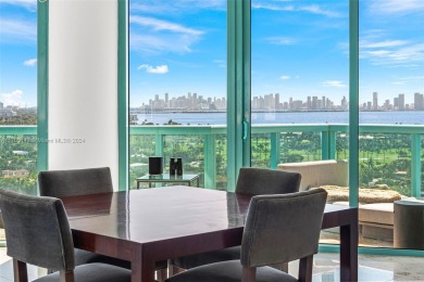 Step into this full-floor penthouse on Miami Beach with on La Gorce Country Club in Florida - for sale on GolfHomes.com, golf home, golf lot