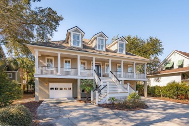 Welcome to 7 Seahorse, an elevated 4-bedroom, 3.5-bathroom home on Wild Dunes Harbor Golf Resort in South Carolina - for sale on GolfHomes.com, golf home, golf lot