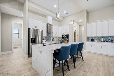 Welcome to your dream oasis! This stunning 3-bedroom, plus den on Palmetto-Pine Country Club in Florida - for sale on GolfHomes.com, golf home, golf lot