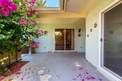 Spacious and beautifully updated, this Gemini model sits on a on Sun City Country Club in Arizona - for sale on GolfHomes.com, golf home, golf lot